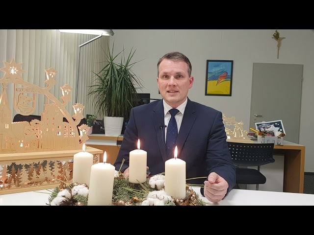 Grußwort zum Weihnachtsfest 2021 von Bürgermeister Tobias Stockhoff